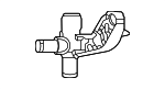 1627825070 - Belts &amp; Cooling: Cooling System Bypass Line Adapter for Lexus Image