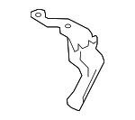 59145814B - Cooling System: Inter-cooler Bracket for Audi: A4, A4 Quattro Image