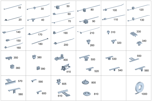 5997629064 - : Cable Strap for Mercedes-Benz: CLK430, E430 Image