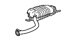 1743031J10 - Exhaust: Muffler &amp; Pipe for Lexus: LS500h Image