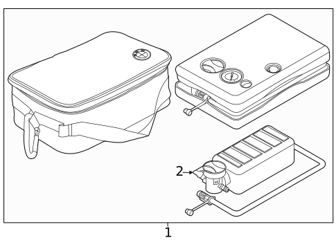 Inflator Components for 2023 BMW iX #0