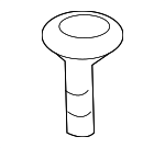 94858899 - Body: Weatherstrip Retainer for Chevrolet: Prizm | Pontiac: Vibe Image