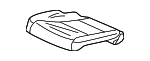 81131TX4A31ZA - Body: Cushion Cover for Acura Image