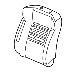 81127TX4A31 - Body: Seat Back Pad for Acura Image