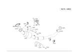 166490931464 - Exhaust System: Catalytic Convert. System for Mercedes-Benz Image