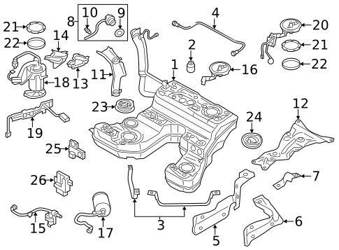 Fuel Pumps & Related Components for 2013 Audi A8 Quattro #0