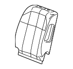 19124077 - Body: Seat Back Cover for Cadillac: STS Image