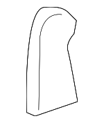 88943885 - Body: Hinge Cover for Hummer: H2 Image