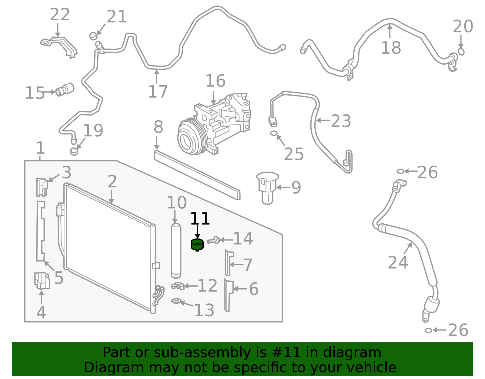 2001-2025 INFINITI Dehydrator Bracket 921354W000 | Infiniti of San Jose