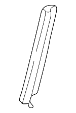 6222130080 - Body: Windshield Pillar Trim Cover for Lexus: GS300, GS400 Image