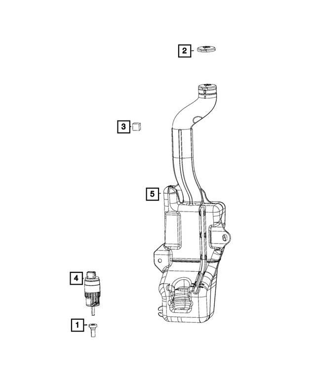 68104702AA - Electrical: Foam Spacer for Mopar Image