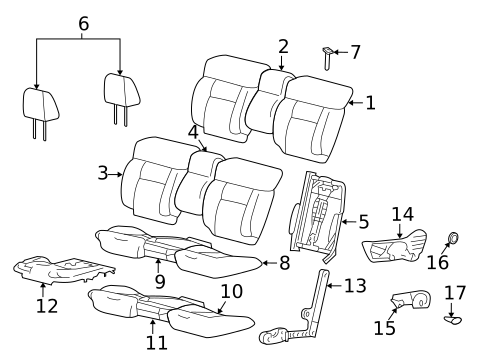Front Seat Components for 2007 Ford F-150 #5