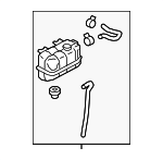 217101LA1A - Cooling System: Reservoir Assembly for Nissan: Armada Image