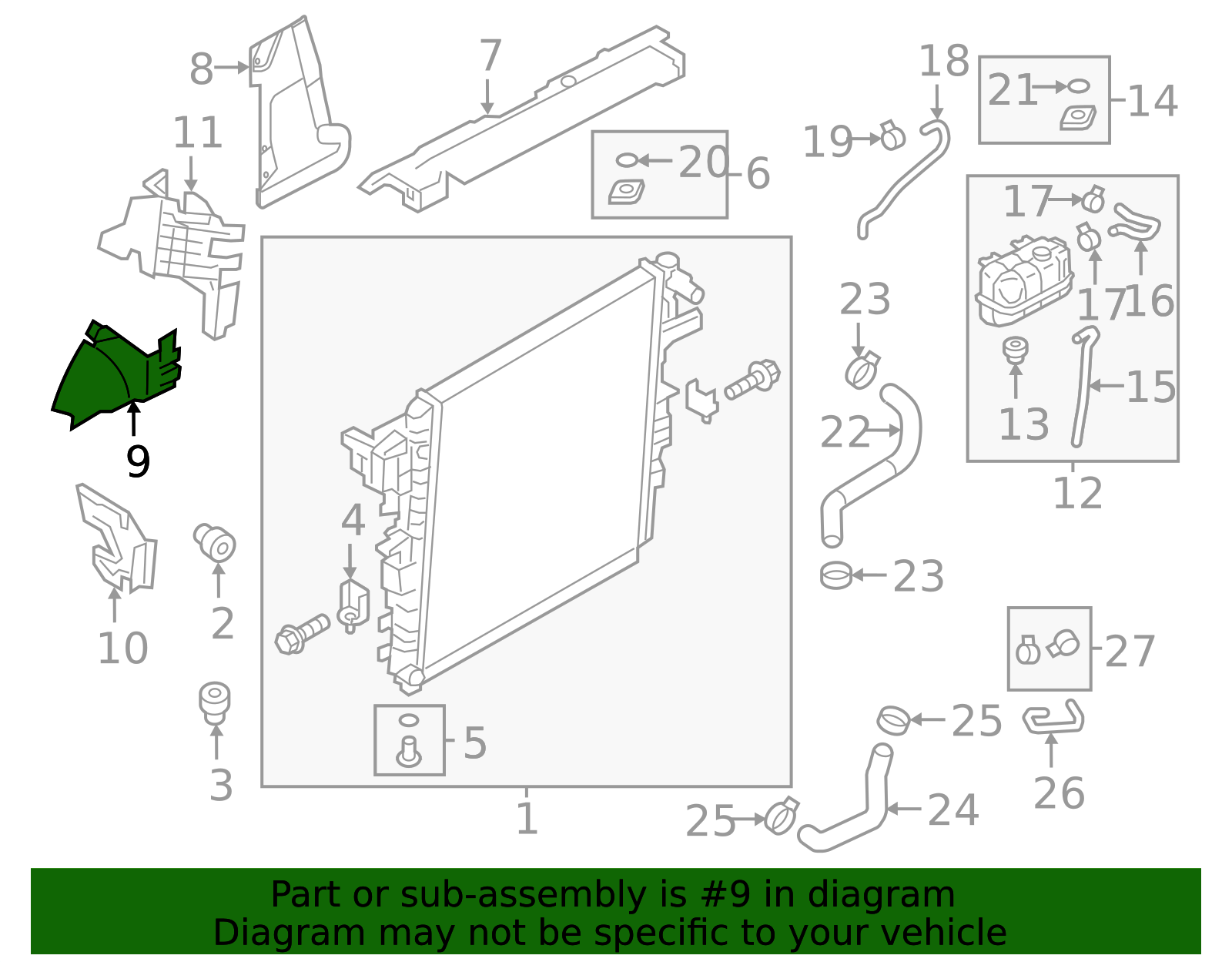 2021-2024 Nissan Armada Side Seal 21499-6JL0A | Nissan Parts Plus