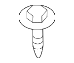 7147151867 - Body: Fender Liner Bolt for Mini Image