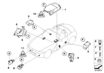 65776940301 - : Bracket F.Sensor for BMW Image