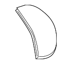 76201TG7A21ZP - : Mirror Cover for Honda: Ridgeline Image