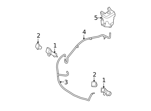 Washer Components for 2011 Mazda RX-8 #0