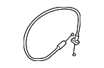 FQZ000205 - Body: Lock Cable for Land Rover: LR3, LR4, Range Rover Sport Image