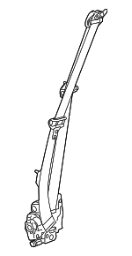 LR076652 - : Lap &amp; Shoulder Belt for Land-Rover Image