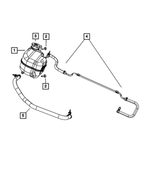 Coolant Bottle Inlet Hose