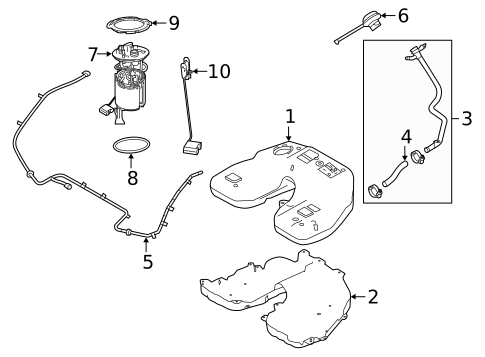 Fuel System Components for 2020 Land Rover Discovery #0