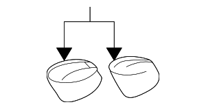 3F1Z5413562AA - : Cup Holder for Ford: Taurus | Mercury: Sable Image