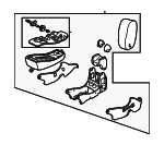 4F1Z54600A50BAA - Body: Console for Mercury: Sable Image