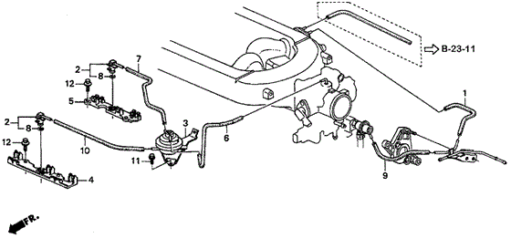 Install Pipe - Tubing (2) for 1998 Acura CL #0