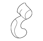 57494FC200 - Body: Cylinder &amp; Keys Rod Holder for Subaru Image