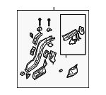 F15153810V - : Rail Assembly for Mazda: RX-8 Image