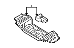 F1Y15375XF - Body: Rear Floor Pan for Mazda Image