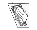 11515A55479 - Cooling System: Connector Pipe Lid for BMW Image