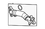 11539453680 - Cooling System: Cooling Pipe for BMW Image