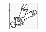 11515A553A0 - Cooling System: Connector Pipe for BMW Image