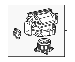 8713030811 - HVAC: Blower Assembly for Lexus: GS300, GS350, GS430, GS450h, GS460, IS F, IS250, IS350 Image