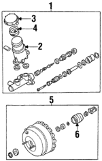 8973099540 - : Master Cylinder for Isuzu Image