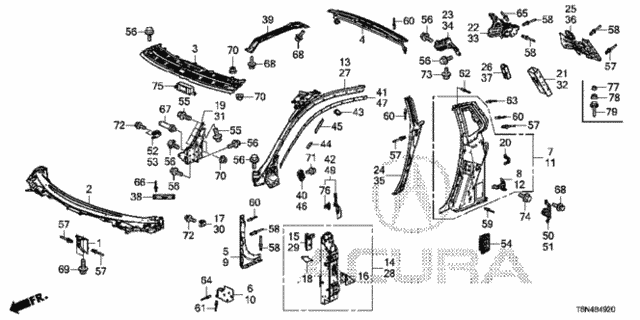 Center Panels for 2017 Acura NSX #0