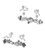 68457713AB - Electrical: Wheel Speed Sensor, Left for Ram: 3500 Image