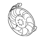 99162493902 - Cooling System: Fan &amp; Motor for Porsche: 911, Boxster, Cayman Image