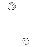 99162417300 - Cooling System: Fan &amp; Motor Grommet for Porsche: 718 Boxster, 718 Cayman, 718 Spyder, 911, Boxster, Cayman Image