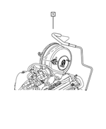 5290684AB - Service Brakes: Brake Booster Vacuum Hose for Dodge: Neon Image