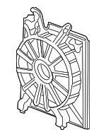 2003-2007 Honda Accord - Shroud