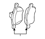 32373163 - : Brake Pads for Volvo Image
