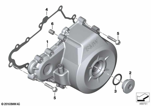 Housing Cover for 2017 BMW-Motorrad G 310 GS #1