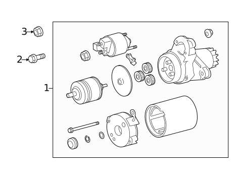 Starter for 2013 Scion tC #1