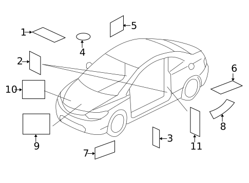 Labels for 2013 Honda Civic #0