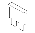 968547 - Electrical: Fuse for Volvo: S40, S60, S60 Cross Country, S80, V40, V70, XC60, XC70, XC90 Image