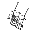 HU5Z9665500Q - Body: Lumbar Support for Ford Image