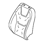 FT4Z5864810J - Body: Seat Back Pad for Ford: Edge Image